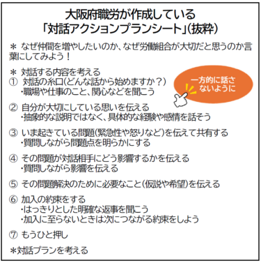 小松康則「連載②元気の出る組合活動：対話から生まれる関係づくり」